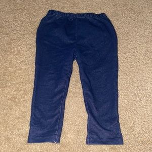 🔥lowest price!🔥 Garanimals Faux Denim Toddler Leggings 24M